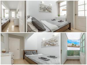 Postel nebo postele na pokoji v ubytování La Rosa de los vientos luxury apartment
