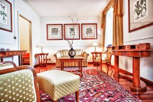 Posezení v ubytování Relais Casali della Cisterna
