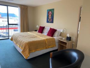 Postel nebo postele na pokoji v ubytování Motel On York