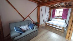 Postel nebo postele na pokoji v ubytování Villa Ester Hostel Vereda Cay