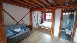 Postel nebo postele na pokoji v ubytování Villa Ester Hostel Vereda Cay