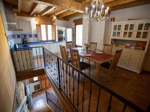 A kitchen or kitchenette at Belvilla by OYO Casa Rural Poza de la Torca II