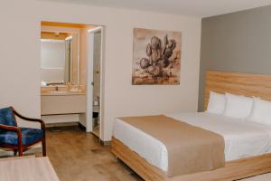 Letto o letti in una camera di Hotel Dunas Near Consulate