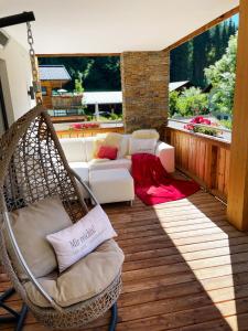 Część wypoczynkowa w obiekcie Luxusapartment Müllerhaus
