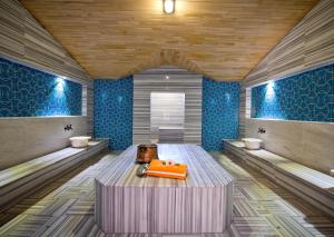 Postel nebo postele na pokoji v ubytování Kimera Lounge Boutique Hotel & Spa