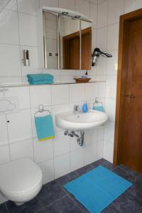 Ένα μπάνιο στο Ferienwohnung Meier-Althof +22 φωτογραφίες