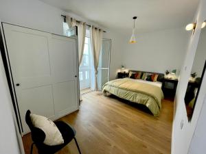 Posteľ alebo postele v izbe v ubytovaní GATU PREMIUM Villa Galeona, con terraza chillout privada