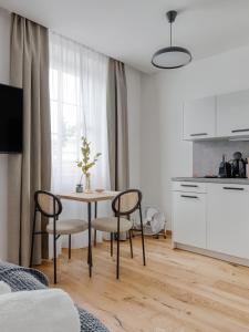 Kuchnia lub aneks kuchenny w obiekcie limehome Villach Gerbergasse