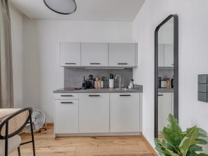 Kuchnia lub aneks kuchenny w obiekcie limehome Villach Gerbergasse