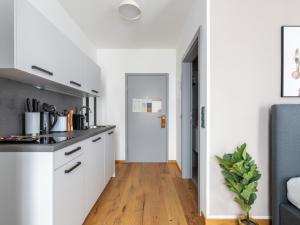 Kuchnia lub aneks kuchenny w obiekcie limehome Villach Gerbergasse