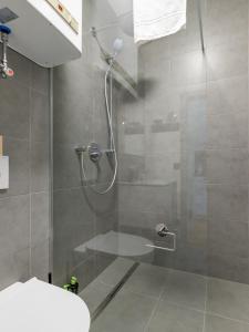 Łazienka w obiekcie limehome Villach Gerbergasse
