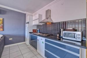 Kuchyň nebo kuchyňský kout v ubytování Dalyan Elit Apart Otel