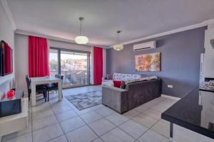 Postel nebo postele na pokoji v ubytování Dalyan Elit Apart Otel