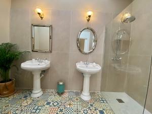 Koupelna v ubytování Casa Palacio Ánima