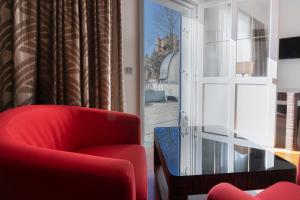 Predel za sedenje v nastanitvi Hotel Müller