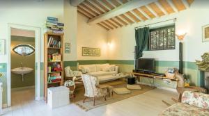 Posezení v ubytování Exclusive Villa Parrano - countryside with pool