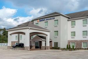 una rappresentazione della parte anteriore di un hotel di Comfort Inn & Suites Scott-West Lafayette a Scott