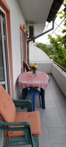 Balkón nebo terasa v ubytování Guest House Evin Rai