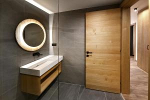 Kúpeľňa v ubytovaní APLEND Hotel Ovruč