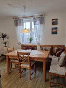 Posezení v ubytování Ferienwohnung BERGLIEBE