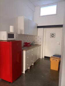 Kuchyň nebo kuchyňský kout v ubytování Albergue Avoa Regina