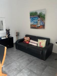 Posezení v ubytování CHAMBRES D'HOTES CENTRE CORSE