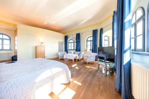 Voodi või voodid majutusasutuse Spitzhaus toas