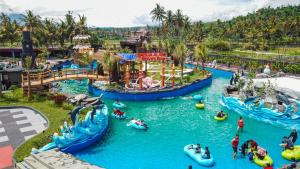 A view of the pool at Sabda Alam Hotel & Resort or nearby