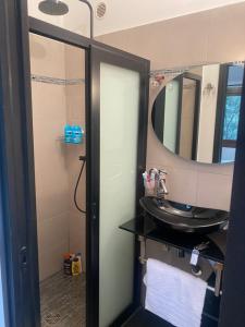 Koupelna v ubytování CHAMBRES D'HOTES CENTRE CORSE