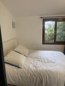 Postel nebo postele na pokoji v ubytování CHAMBRES D'HOTES CENTRE CORSE