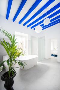 Casa Platón Páramo客房内的一张或多张床位