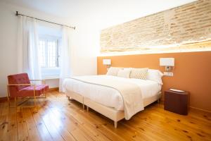 Casa Platón Páramo客房内的一张或多张床位