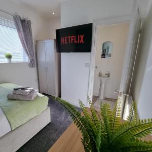 TV a/nebo společenská místnost v ubytování 264 The Hungerford