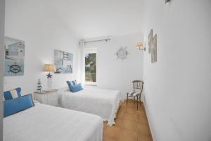 Ένα ή περισσότερα κρεβάτια σε δωμάτιο στο Superb, relaxing and tranquil 3 bed Apartment in Central Algarve +31 φωτογραφίες