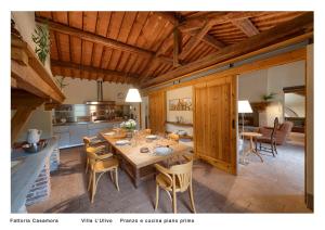Posezení v ubytování Fattoria Casamora - Residenze