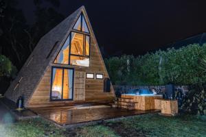 Bazén v ubytování Hosteria Papagayo Cotopaxi nebo v jeho okolí