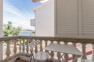 Balkón alebo terasa v ubytovaní Apartments Tina
