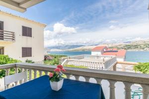 Balkón alebo terasa v ubytovaní Apartments Tina
