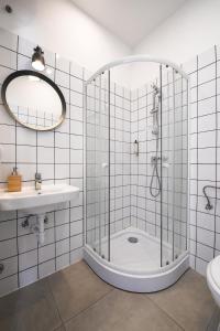 Kúpeľňa v ubytovaní Chesscom Apartments
