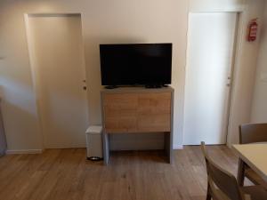 TV a/nebo společenská místnost v ubytování Mobile Home Agava 2