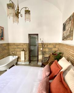 Koupelna v ubytování Casa Palacio Ánima