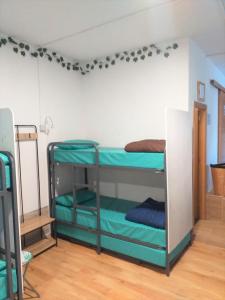 A Casa da Herba tesisinde bir ranza yatağı veya ranza yatakları