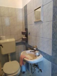 Koupelna v ubytování Apartman Memories