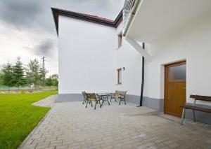 Zahrada ubytování Apartmány Míra