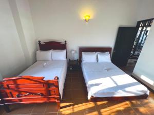 Postelja oz. postelje v sobi nastanitve El Portón de Enriqueta
