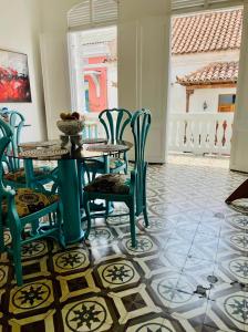 Posezení v ubytování Hostal Badillo SV