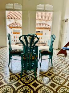 Posezení v ubytování Hostal Badillo SV