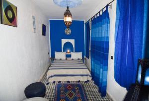 Riad Vis Ta Vie客房内的一张或多张床位