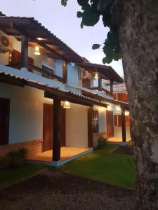 a view of the outside of a house at Condominio Vila Lila in Garopaba