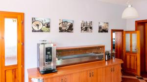 Cuina o zona de cuina de Hotel U Berounky